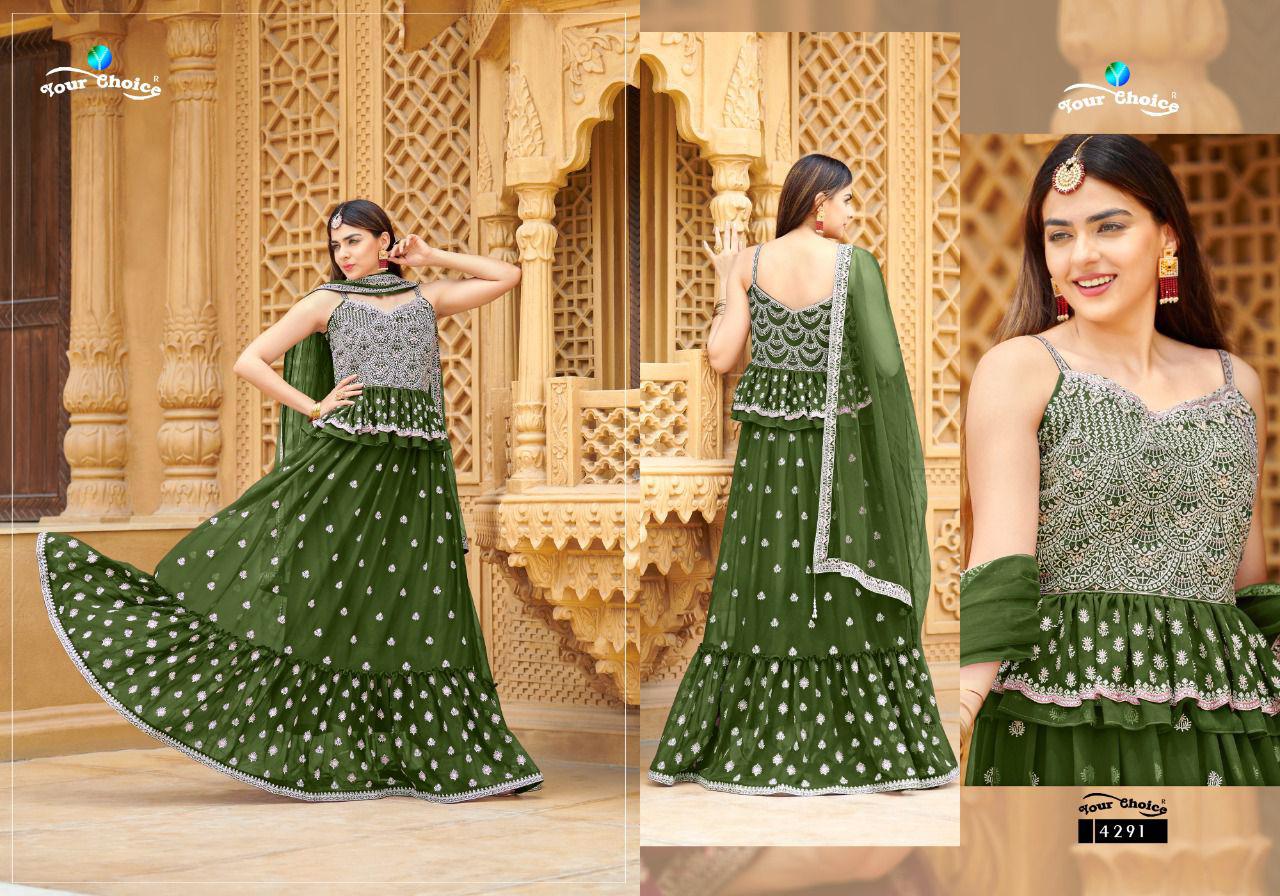 Roories Your Choice Georgette Pakistani Readymade Suits Supplier Ahmedabad