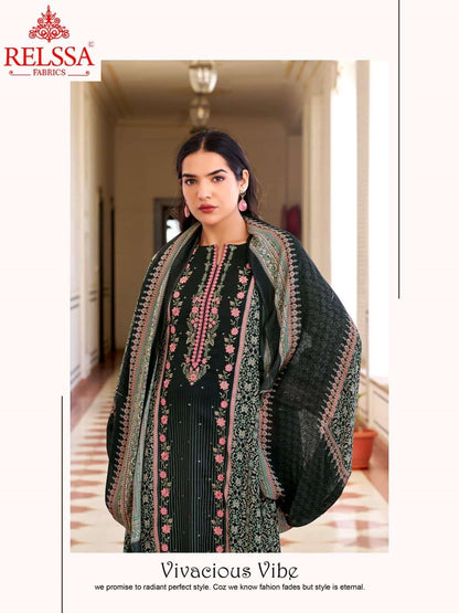 Rooz 2 Relssa Fabrics Pure Maslin Pant Style Suits Manufacturer