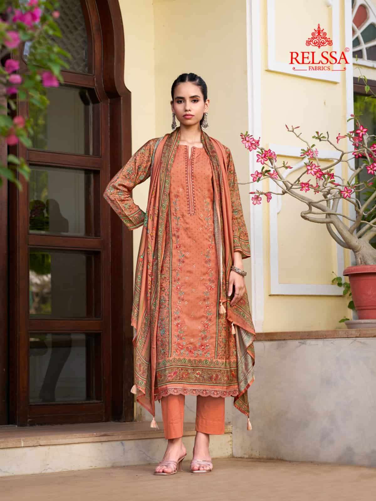 Rooz Relssa Fabrics Pure Maslin Pant Style Suits Supplier