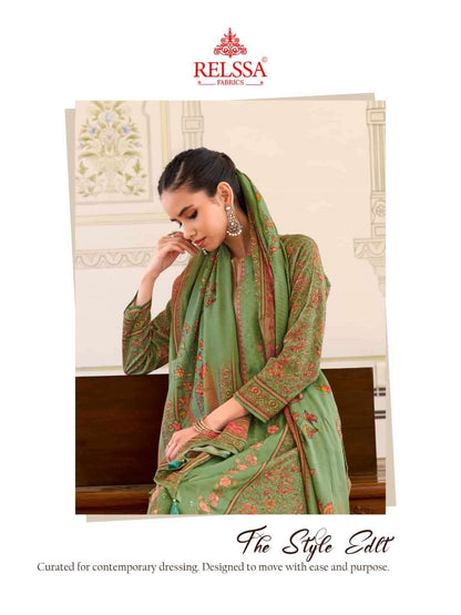Rooz Relssa Fabrics Pure Maslin Pant Style Suits Supplier