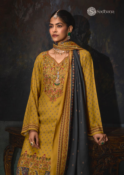 Rosa Sadhana Viscose Pashmina Suits Wholesaler
