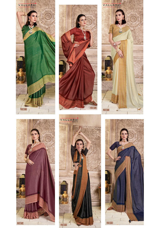 Rosalie Vallabhi Prints Brasso Sarees Wholesale