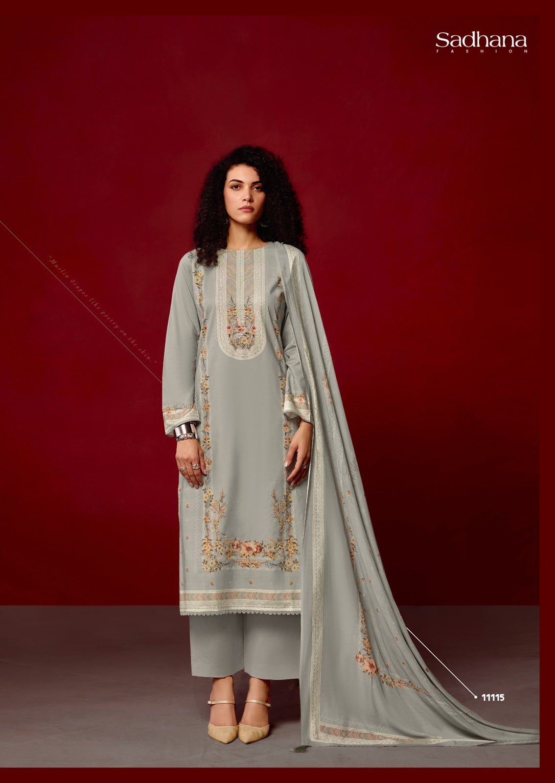 Rosalina Sadhana Milan Cotton Pant Style Suits Wholesale