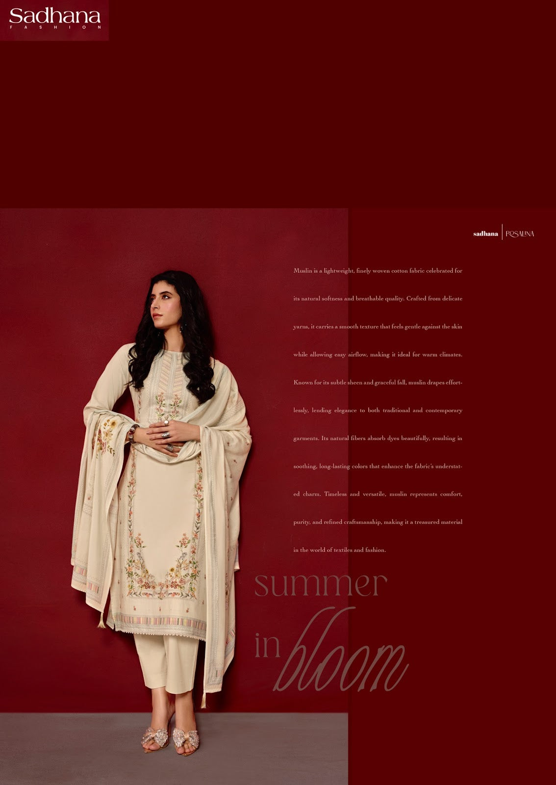 Rosalina Sadhana Milan Cotton Pant Style Suits Wholesale