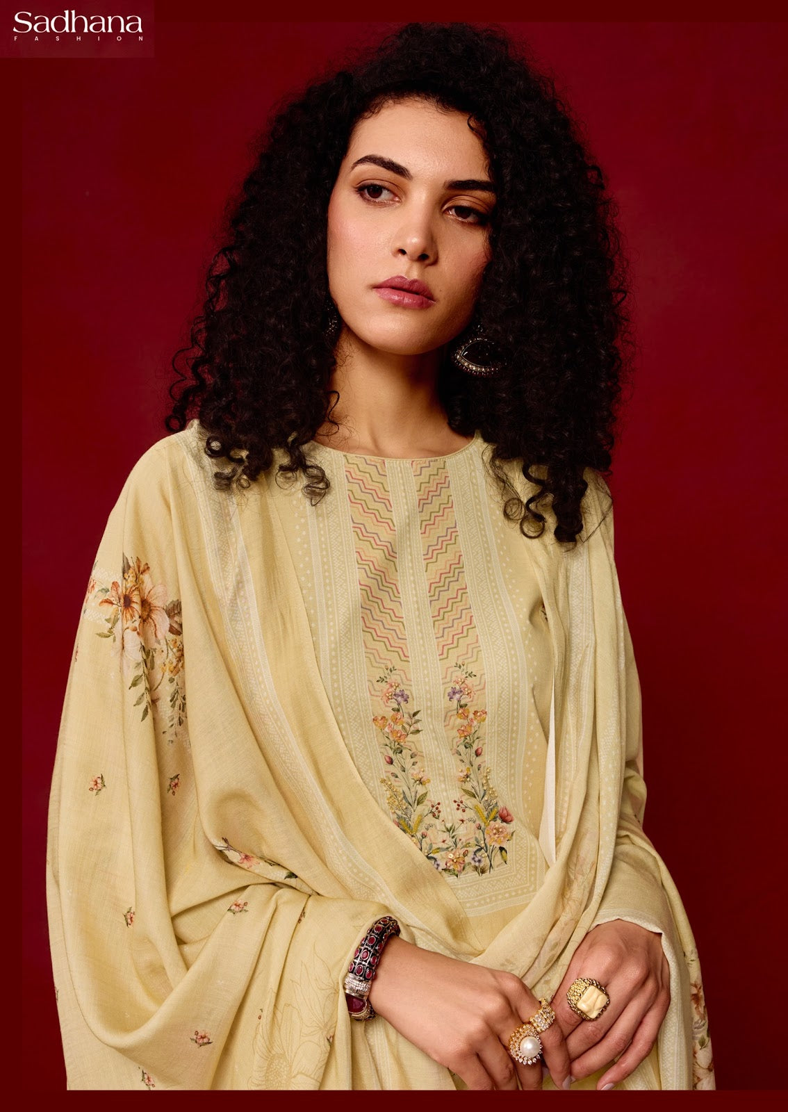 Rosalina Sadhana Milan Cotton Pant Style Suits Wholesale