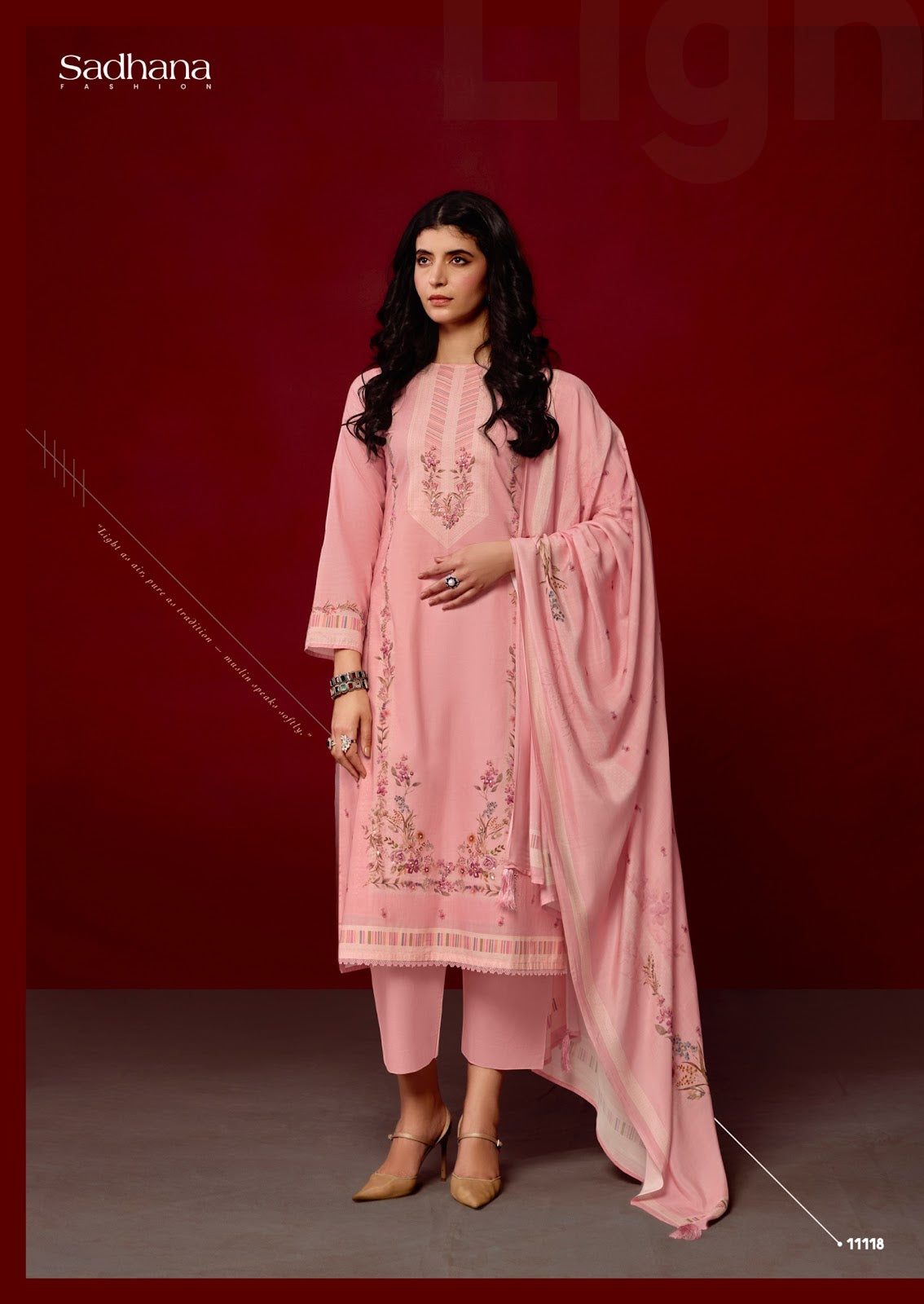 Rosalina Sadhana Milan Cotton Pant Style Suits Wholesale