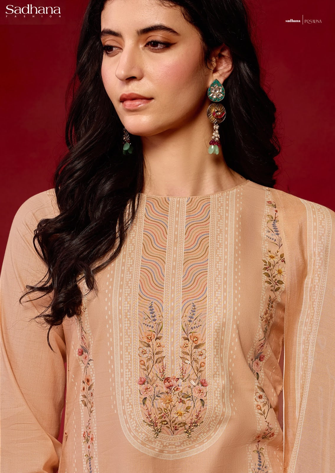 Rosalina Sadhana Milan Cotton Pant Style Suits Wholesale