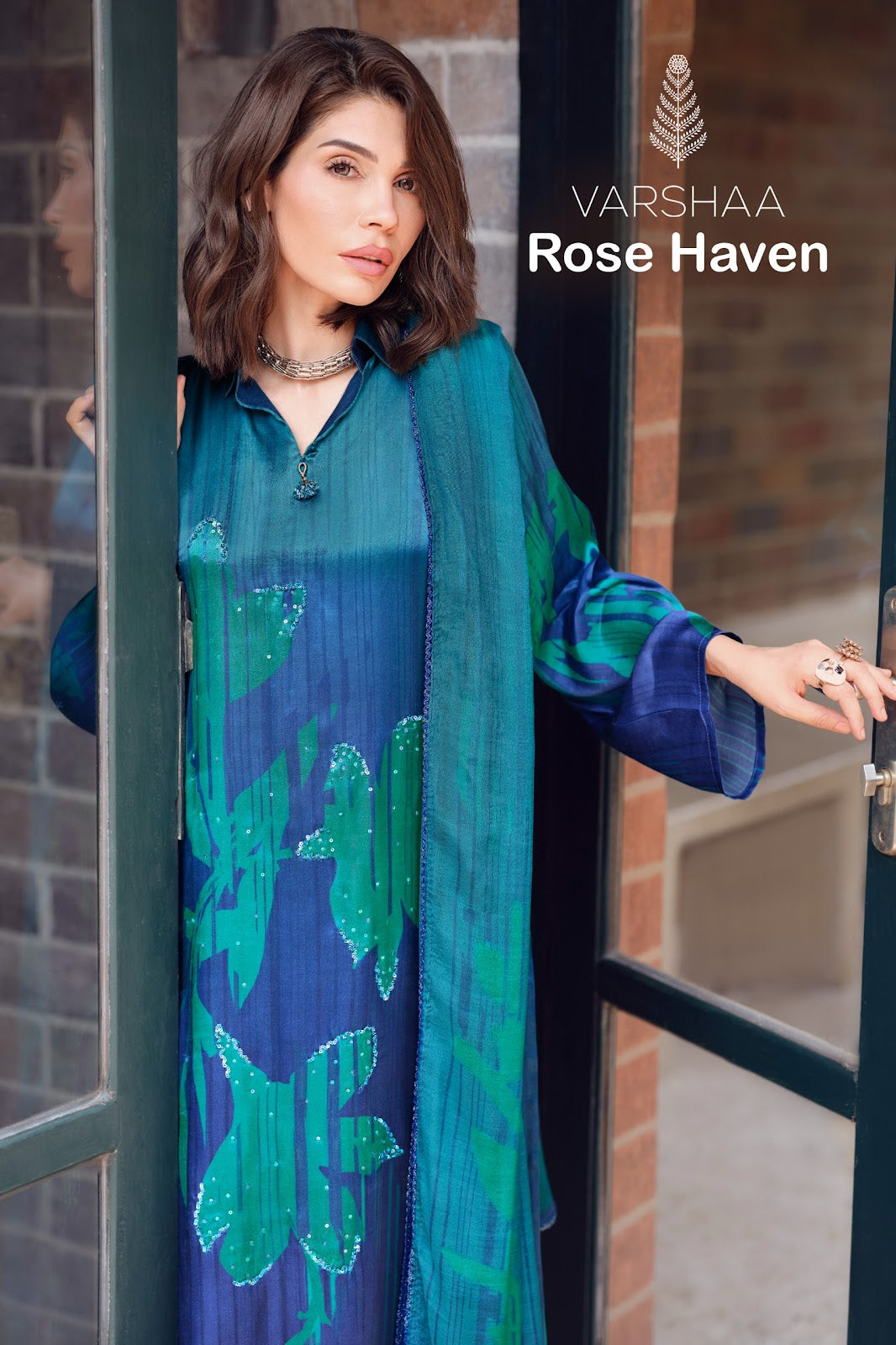 Rose Haven Varshaa Gaji Silk Pant Style Suits Supplier India
