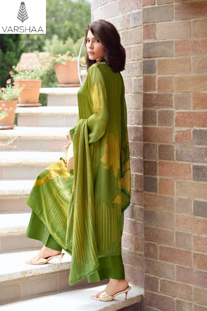 Rose Haven Varshaa Gaji Silk Pant Style Suits Supplier India