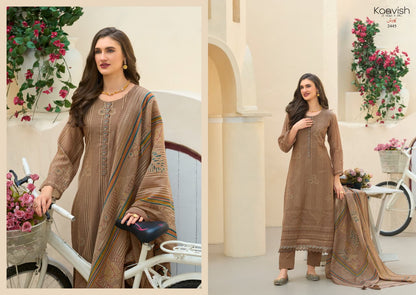 Rose Kaavish Mul Chanderi Pant Style Suits Wholesale Price