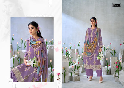 Rose Kesar Cambric Karachi Salwar Suits Wholesale