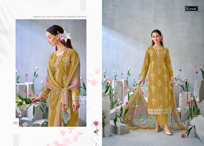 Rose Kesar Cambric Karachi Salwar Suits Wholesale