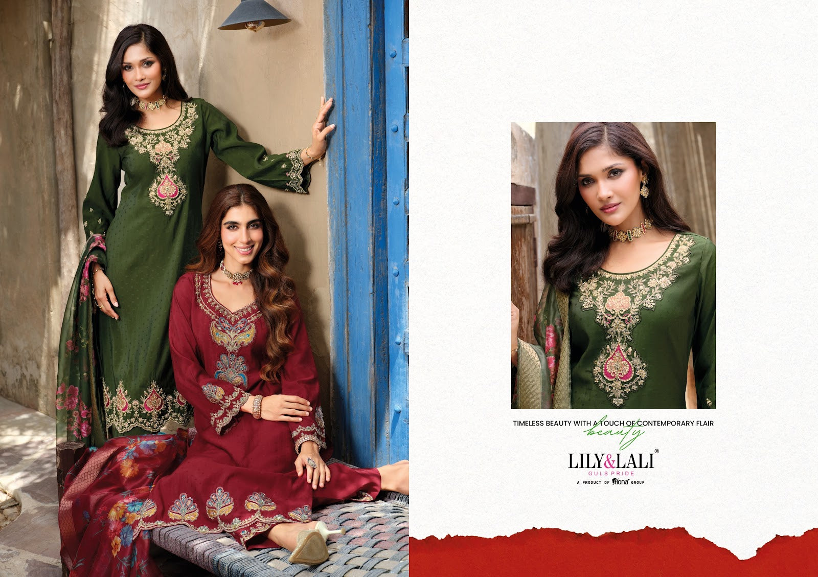 Rose Lily Lali Simmer Readymade Pant Style Suits Wholesale Rate