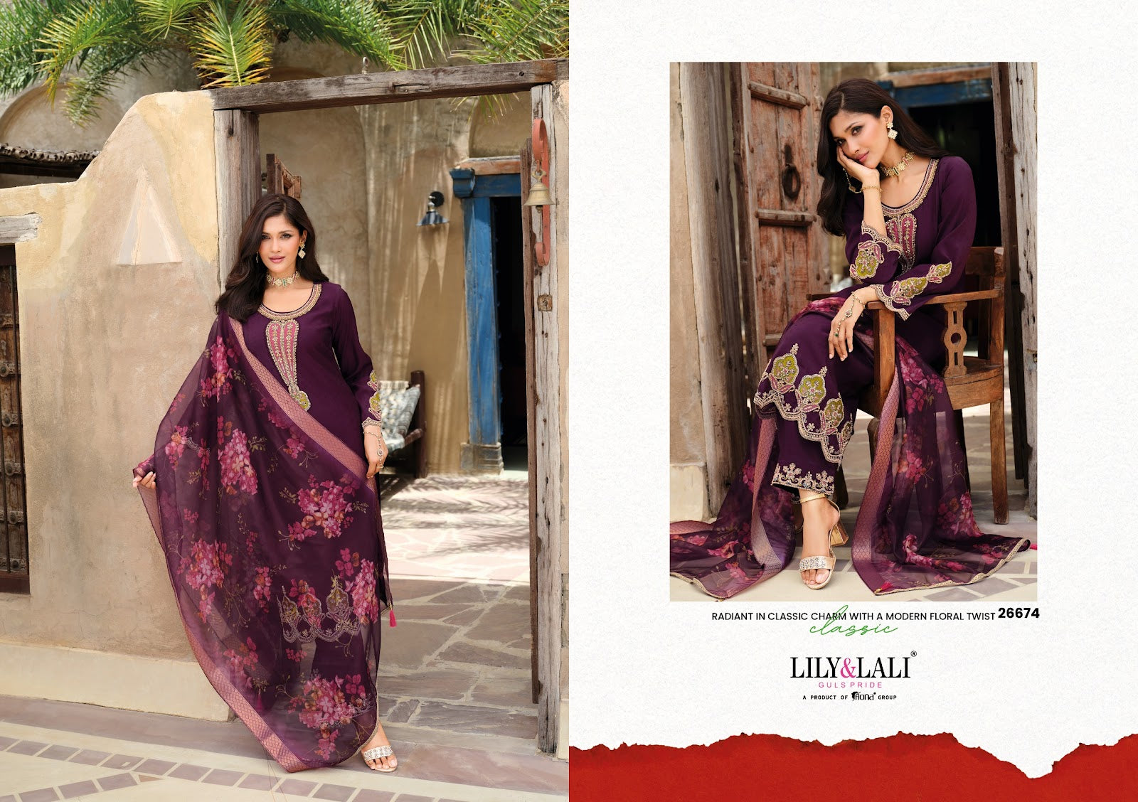 Rose Lily Lali Simmer Readymade Pant Style Suits Wholesale Rate