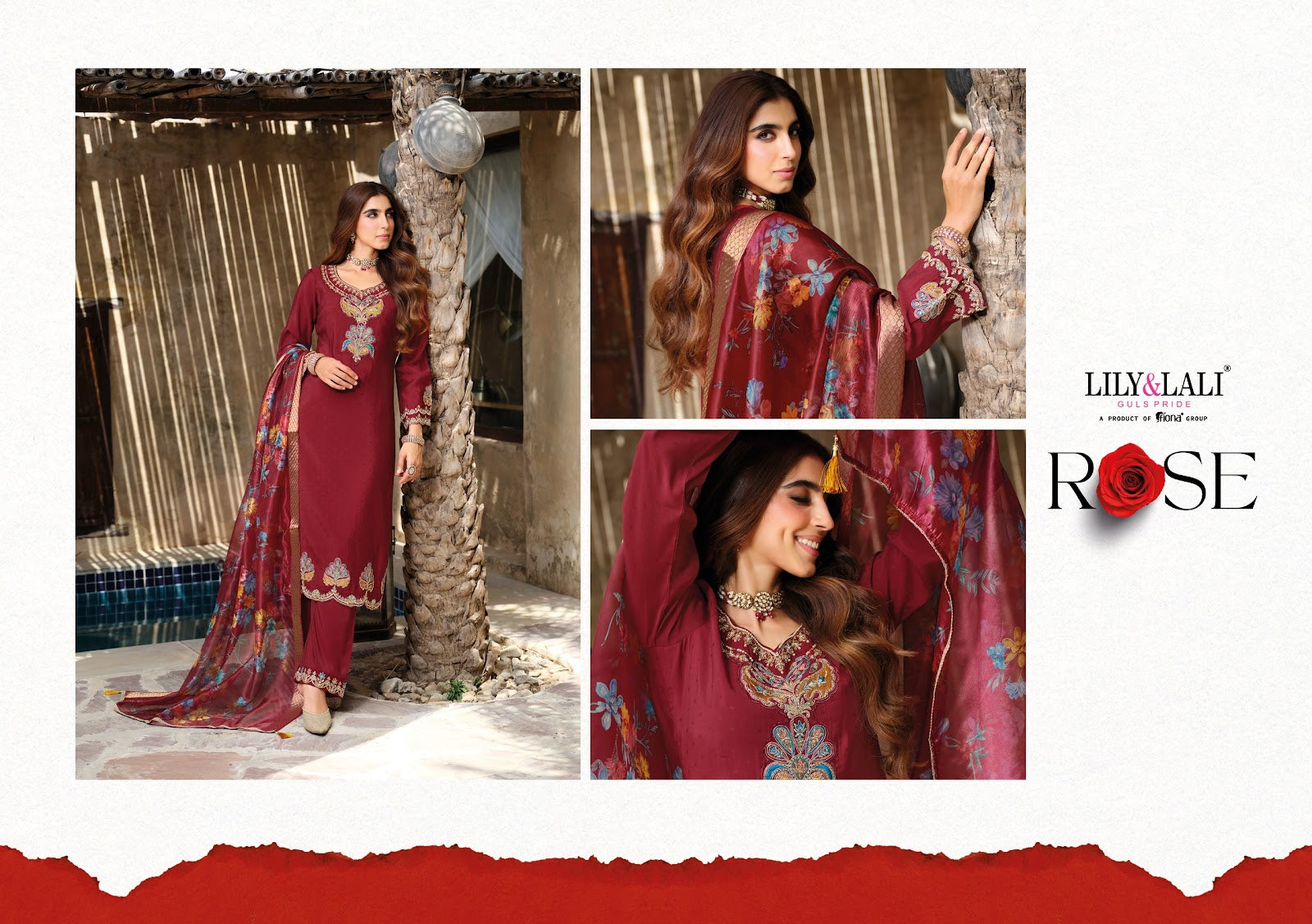 Rose Lily Lali Simmer Readymade Pant Style Suits Wholesale Rate