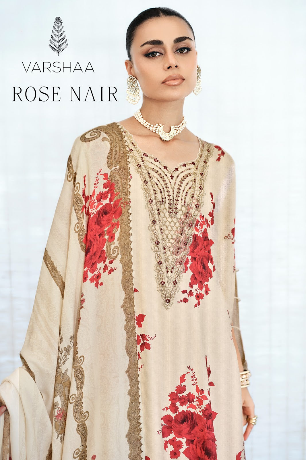 Rose Nair Varshaa Pashmina Suits Supplier Gujarat