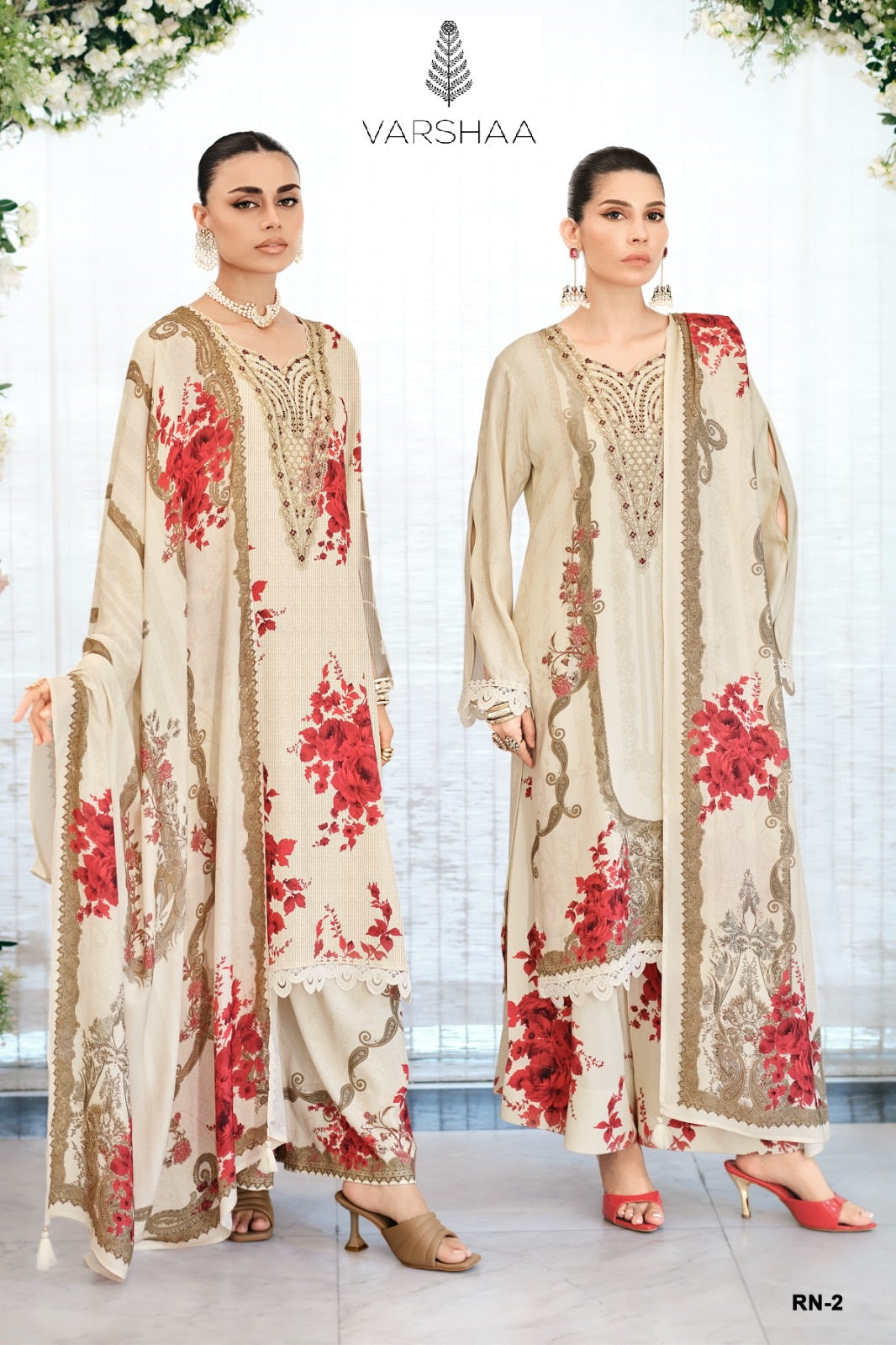 Rose Nair Varshaa Pashmina Suits Supplier Gujarat