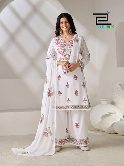 Rose Vol 5 Blue Hills Rayon 14Kg Readymade Plazzo Style Suits Wholesale