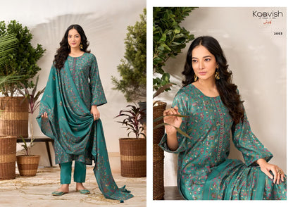 Rosella Kaavish Modal Silk Pant Style Suits Wholesale Price