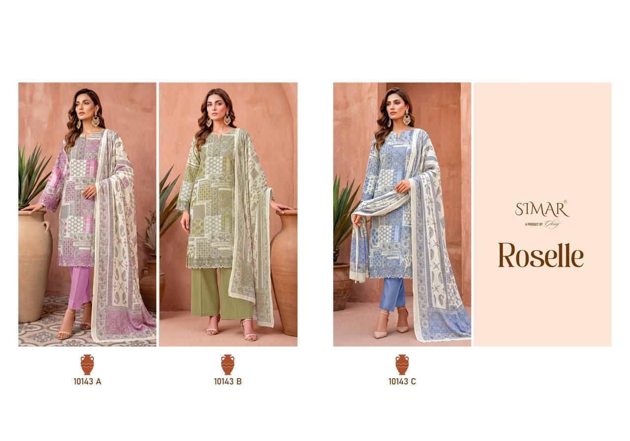 Roselle Simar Silk Pant Style Suits Wholesale