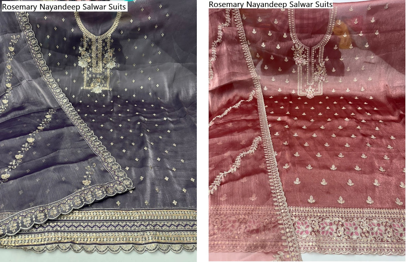 Rosemary Nayandeep Burbeery Salwar Suits Exporter Gujarat