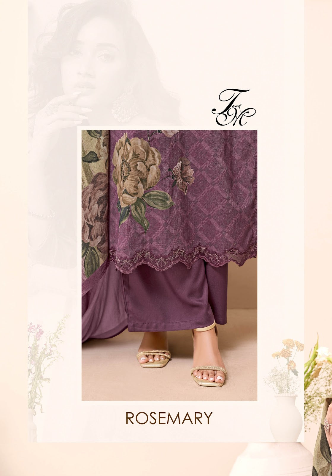 Rosemary Tm Pashmina Suits Manufacturer Ahmedabad