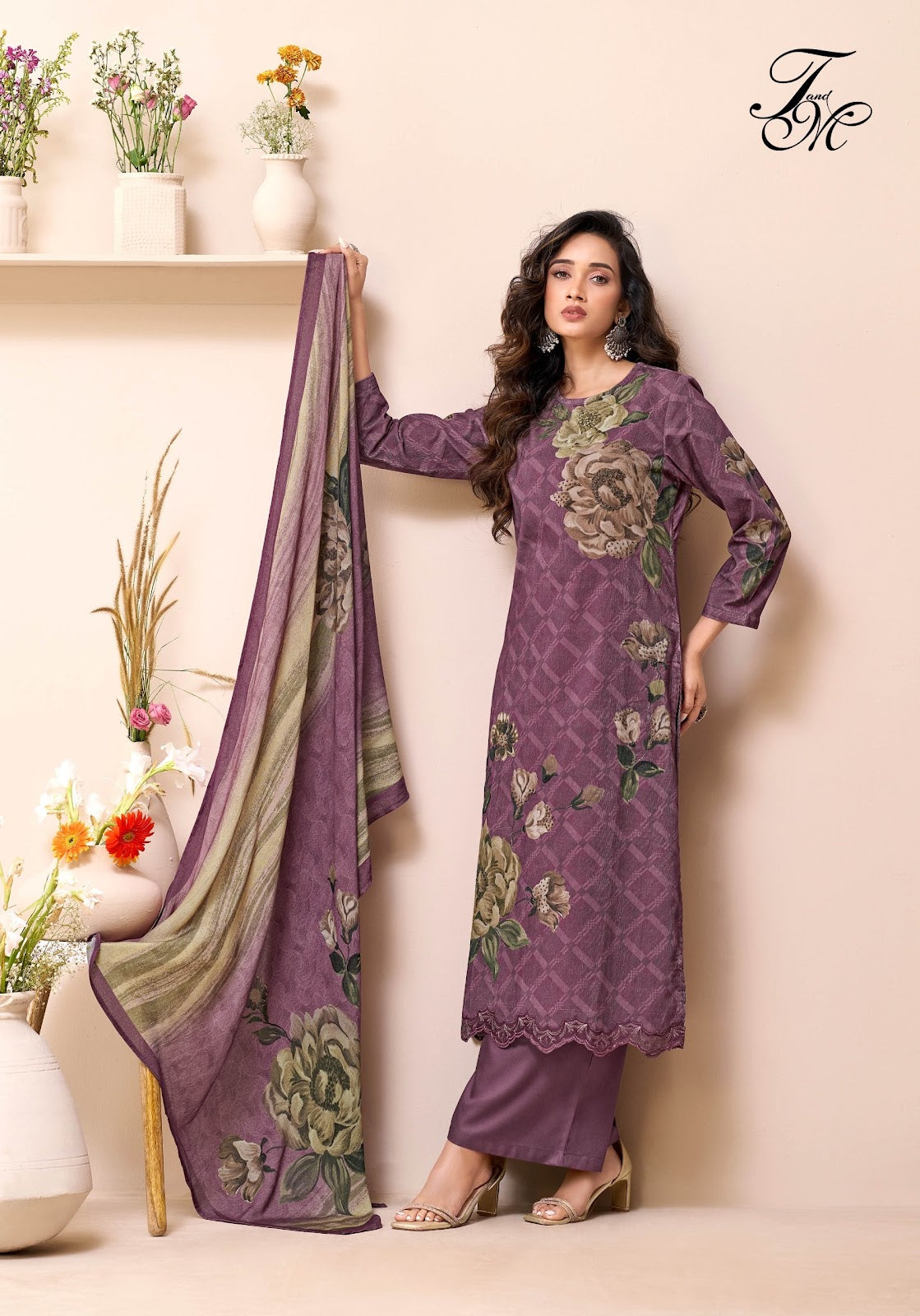 Rosemary Tm Pashmina Suits Manufacturer Ahmedabad