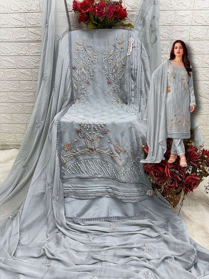 Rosemeen C 1665 Efghi Fepic Georgette Pakistani Salwar Suits Wholesale Price