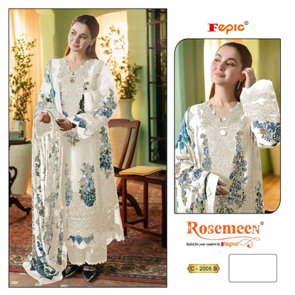 Rosemeen C 2005 Fepic Cambric Pakistani Salwar Suits Exporter Gujarat