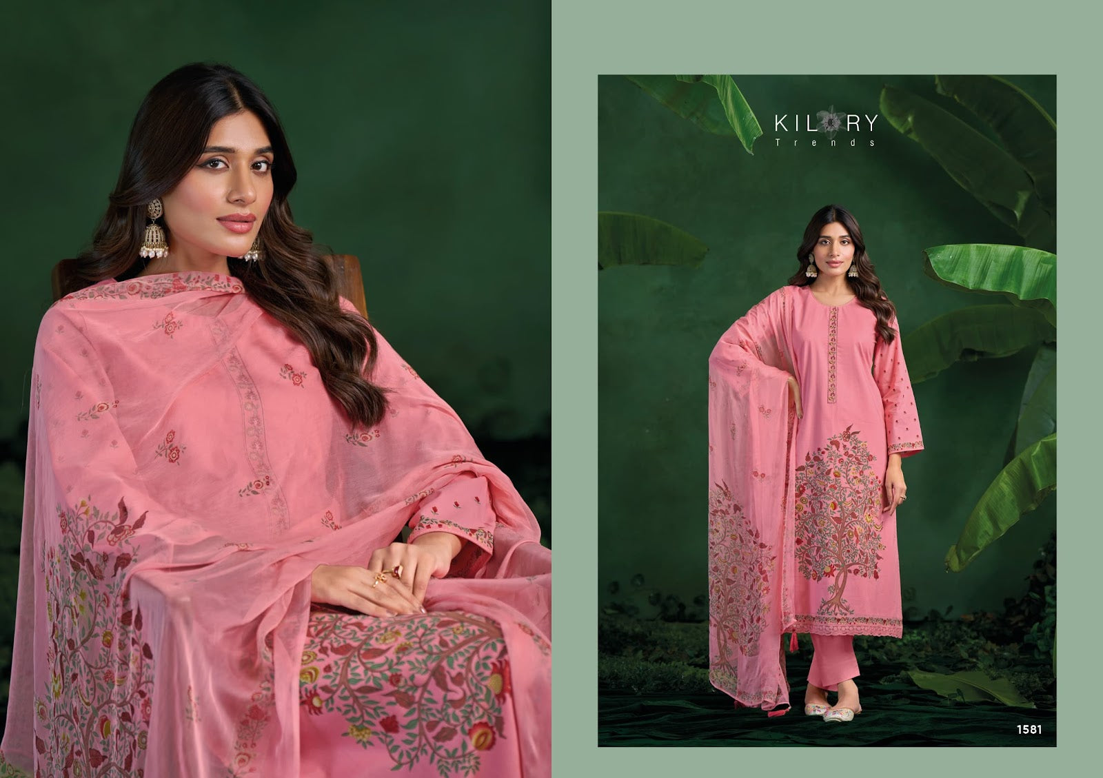Rosemeen Kilory Pure Lawn Pant Style Suits Manufacturer Gujarat