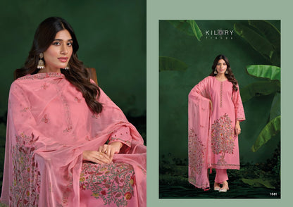 Rosemeen Kilory Pure Lawn Pant Style Suits Manufacturer Gujarat