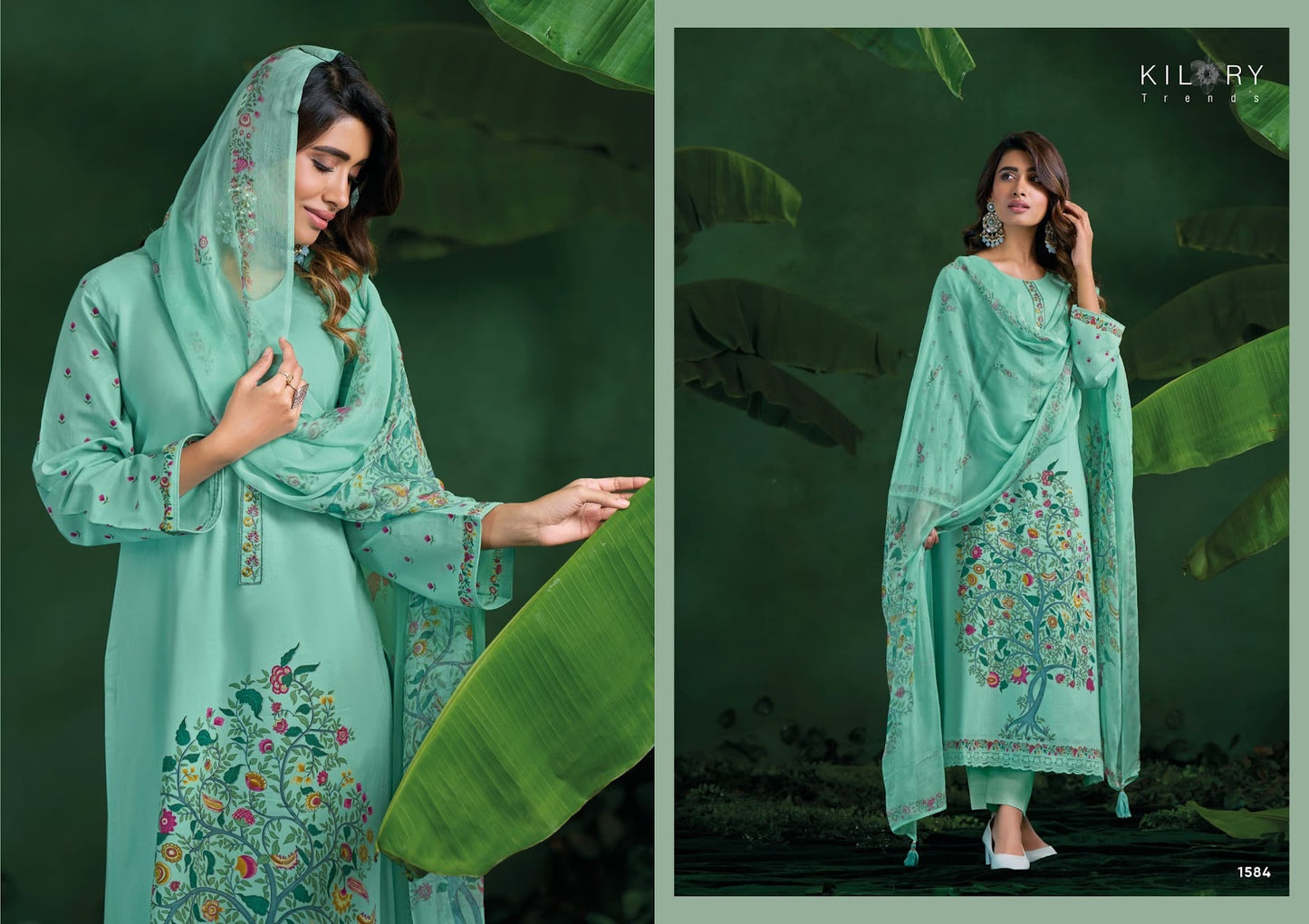 Rosemeen Kilory Pure Lawn Pant Style Suits Manufacturer Gujarat