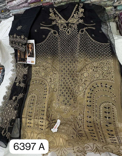 Rosemeen Man 6397 Fepic Organza Pakistani Salwar Suits Supplier India
