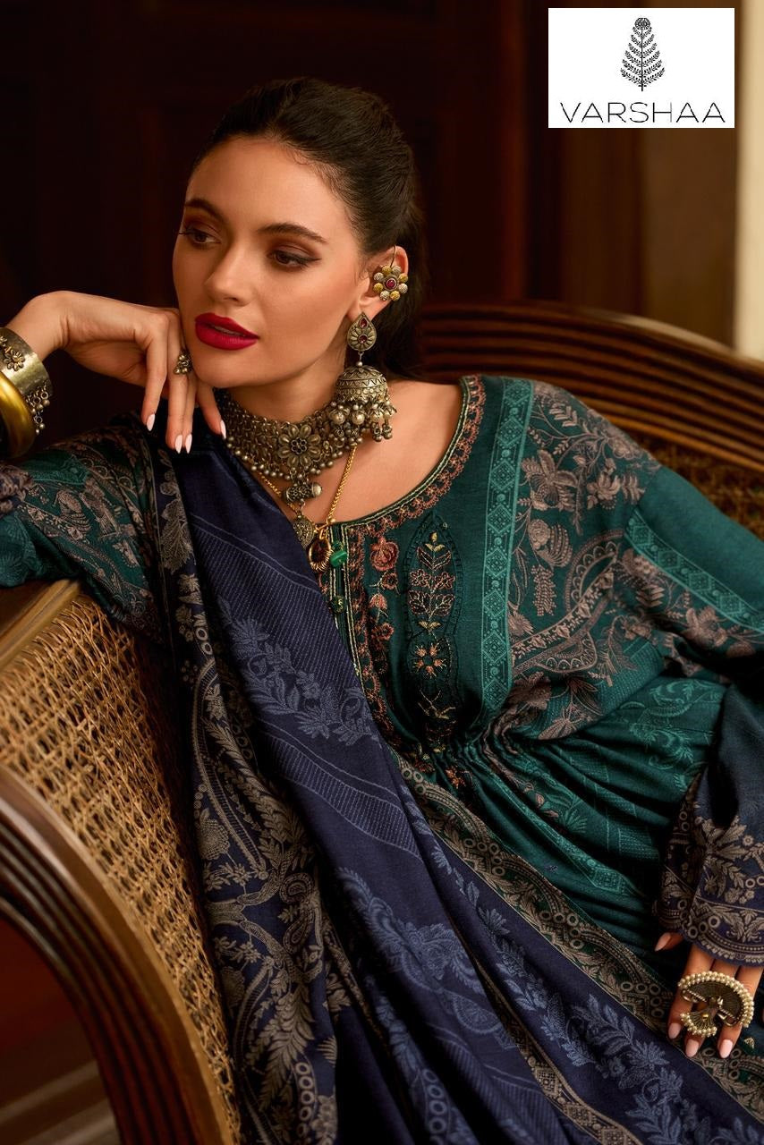 Roseombre Varshaa Pashmina Suits Wholesale Price