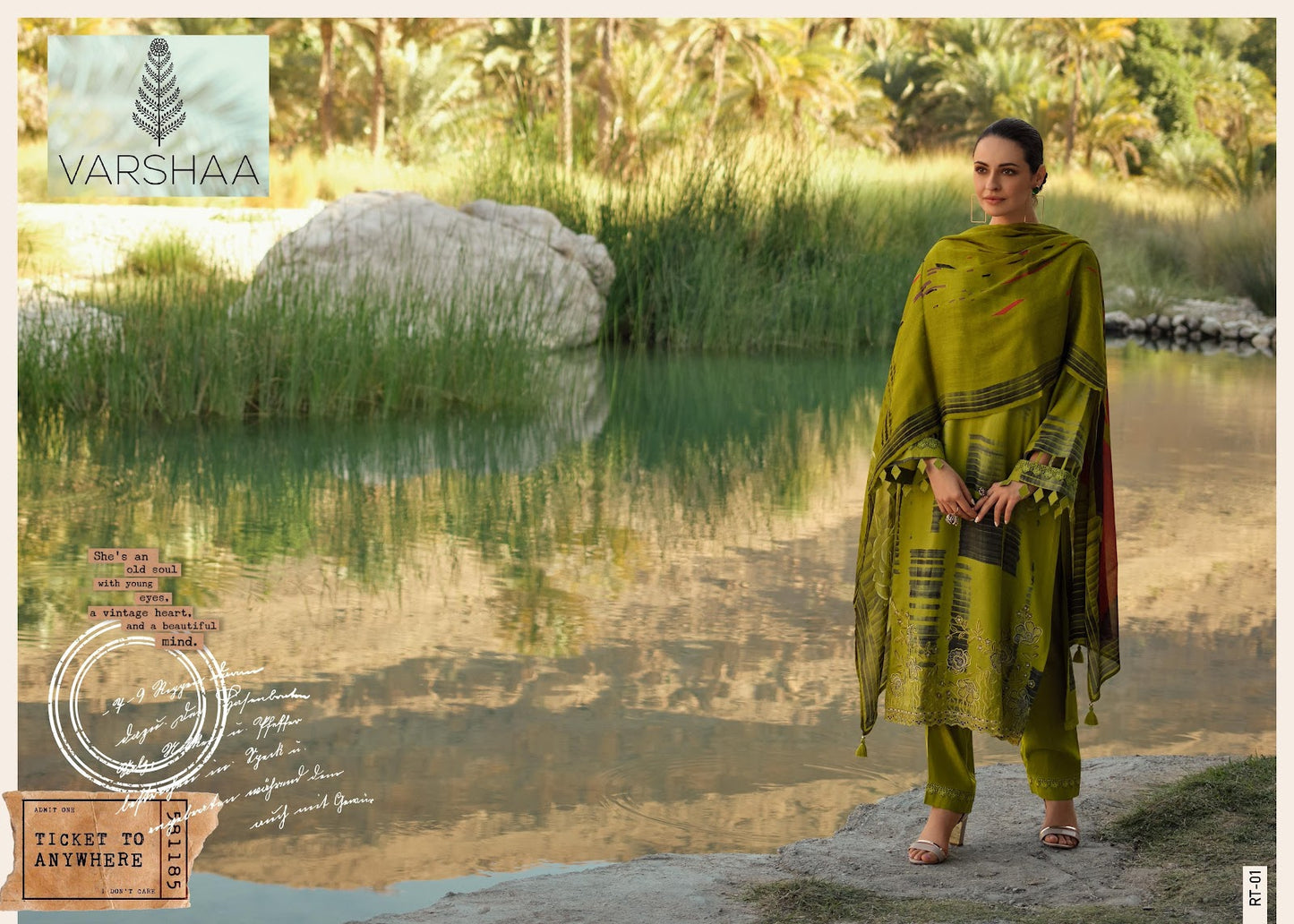 rosette varshaa pashmina suits wholesale price