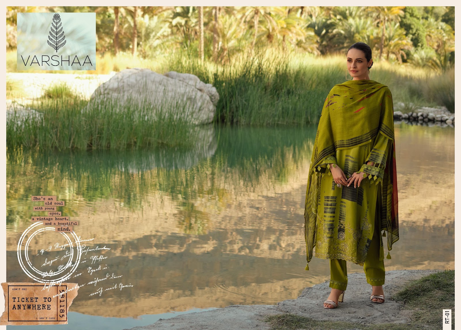 rosette varshaa pashmina suits wholesale price