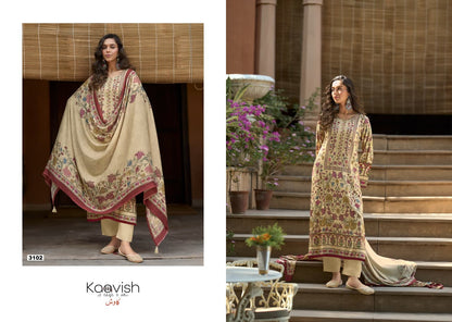 Rosewood Kaavish Viscose Pashmina Suits Wholesaler Gujarat