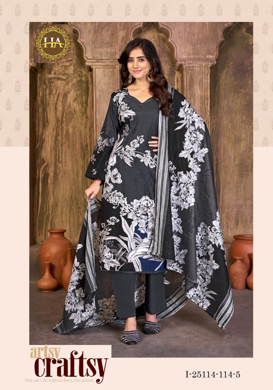 Rosey Edition 3 Harshit Fashion Pure Zam Karachi Salwar Suits Exporter Ahmedabad