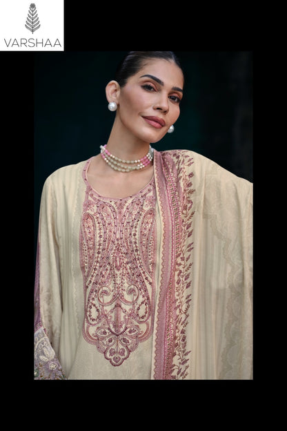 Roshanara Varshaa Viscose Pashmina Suits Manufacturer Ahmedabad