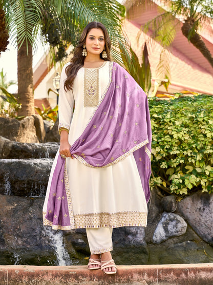 Roshni 2.0 Aanchi Vichitra Silk Readymade Anarkali Suits Wholesale Price