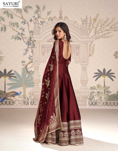 Roshni Sayuri Gown Dupatta Set Supplier