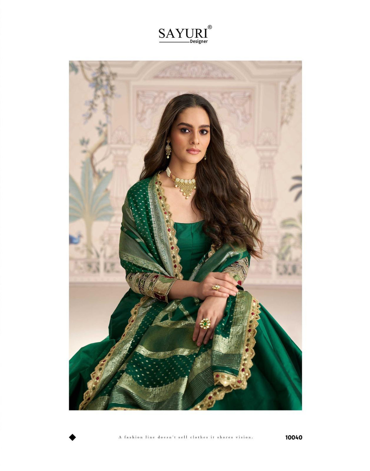 Roshni Sayuri Gown Dupatta Set Supplier