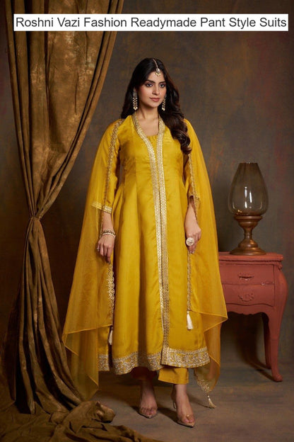 Roshni Vazi Fashion Viscose Readymade Pant Style Suits Manufacturer