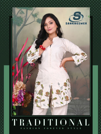 Roshni Vol 1 Sankheswer Cotton Co Ord Set Exporter Ahmedabad