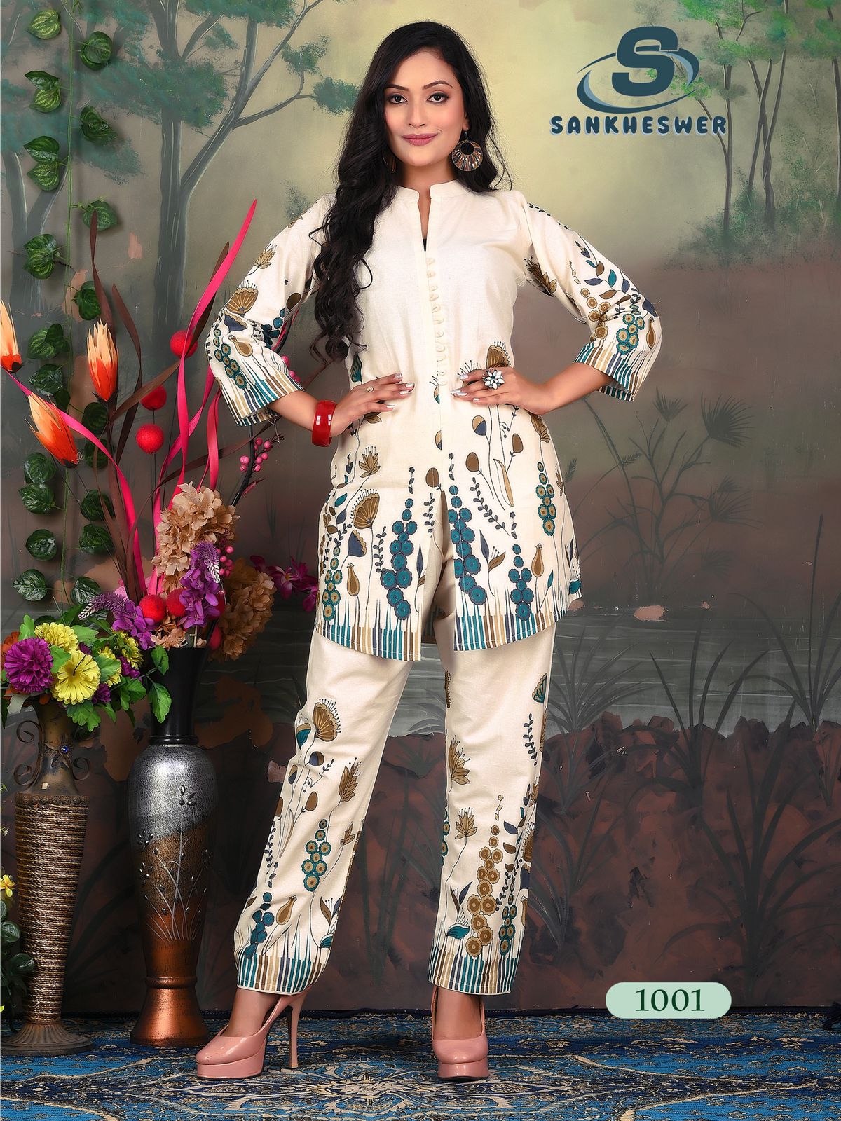 Roshni Vol 1 Sankheswer Cotton Co Ord Set Exporter Ahmedabad