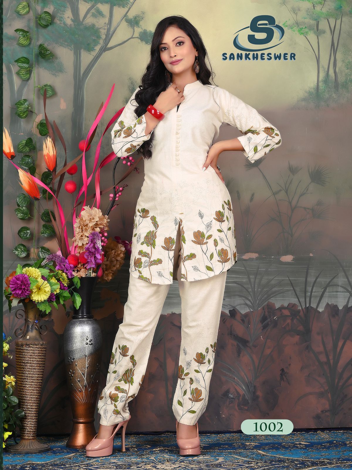 Roshni Vol 1 Sankheswer Cotton Co Ord Set Exporter Ahmedabad