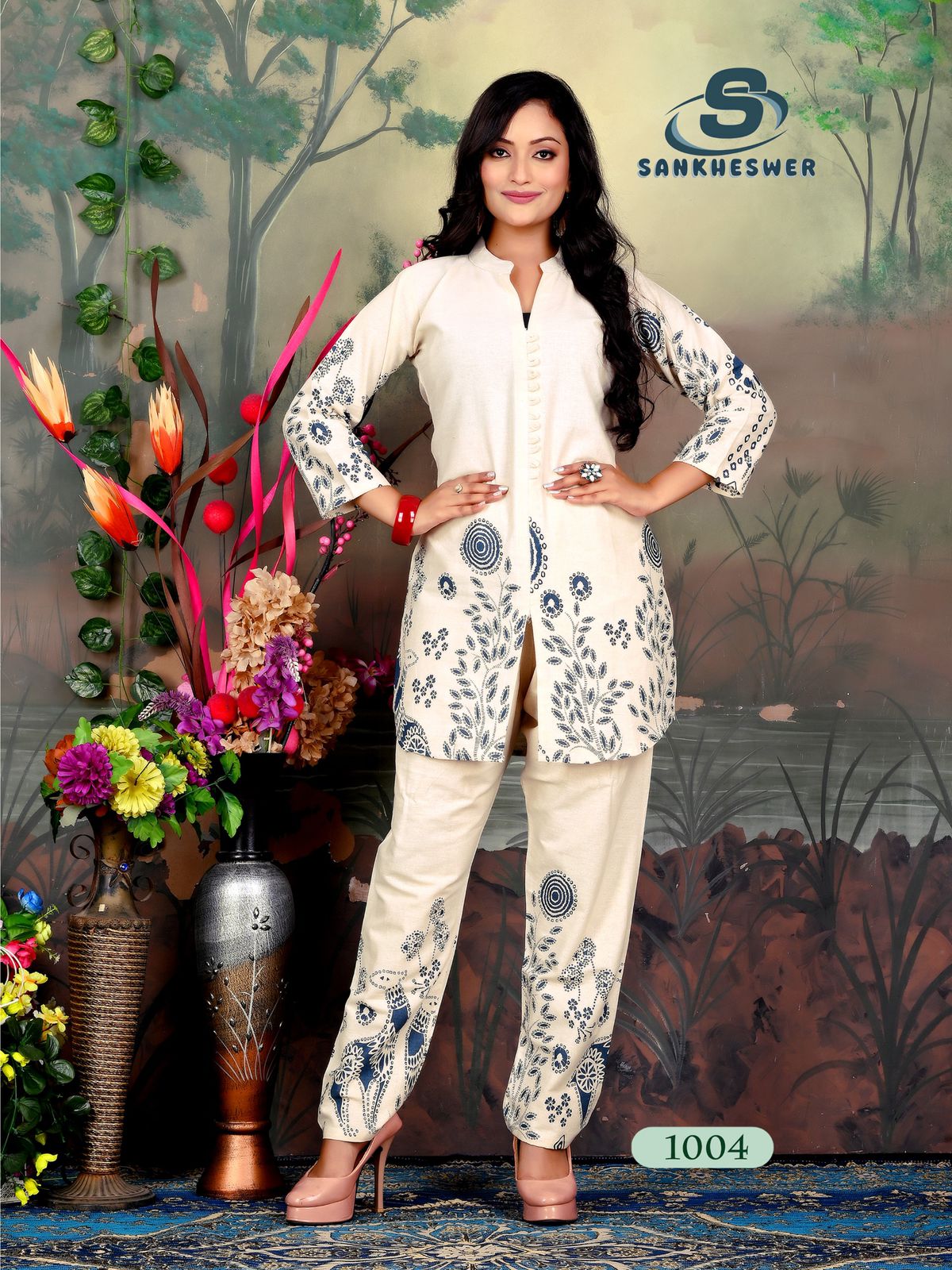 Roshni Vol 1 Sankheswer Cotton Co Ord Set Exporter Ahmedabad