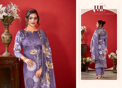Roshni Vol 2 Zulfat Designer Cotton Karachi Salwar Suits Exporter Ahmedabad