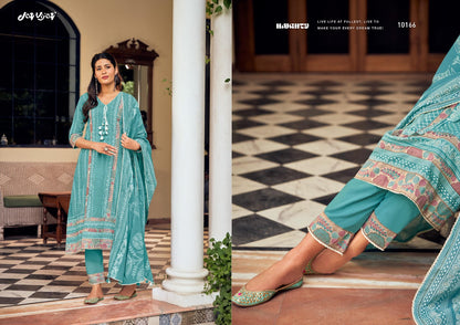 Roshnika Jay Vijay Cotton Pant Style Suits Wholesale