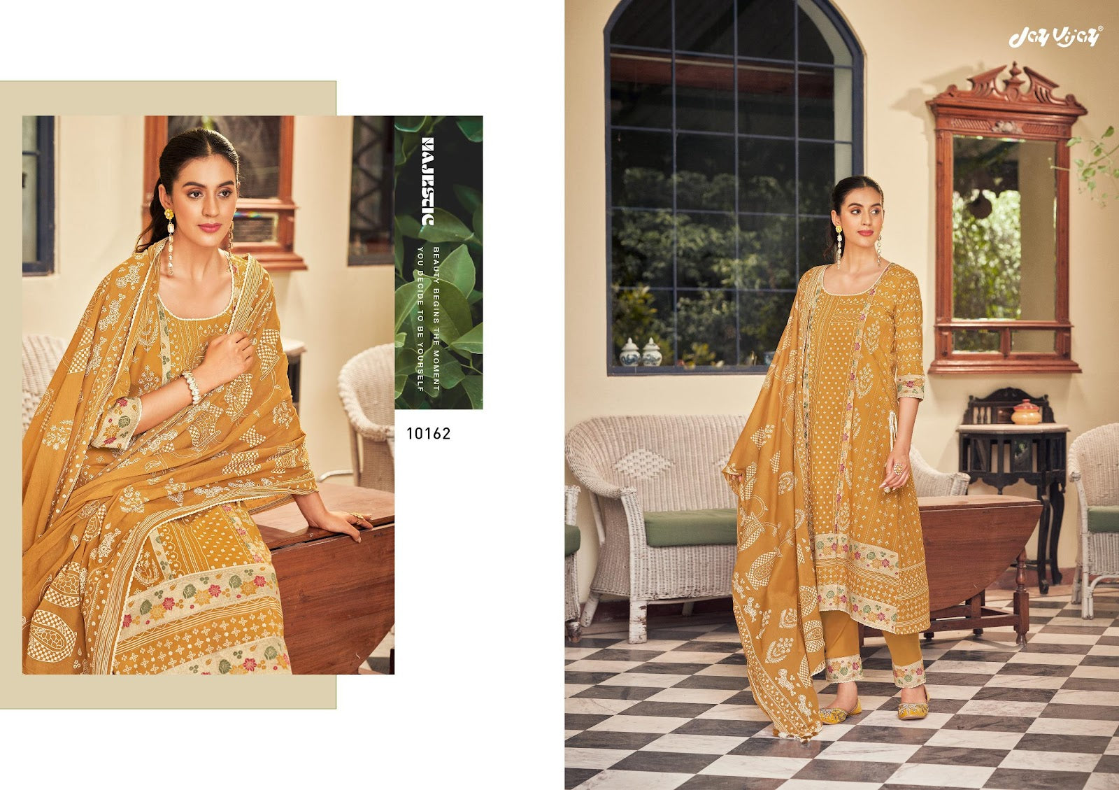 Roshnika Jay Vijay Cotton Pant Style Suits Wholesale
